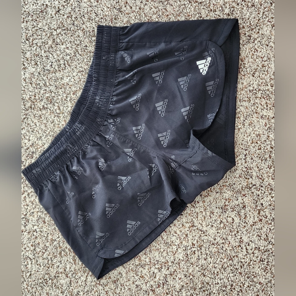 Adidas Dark Gray Athletic Shorts